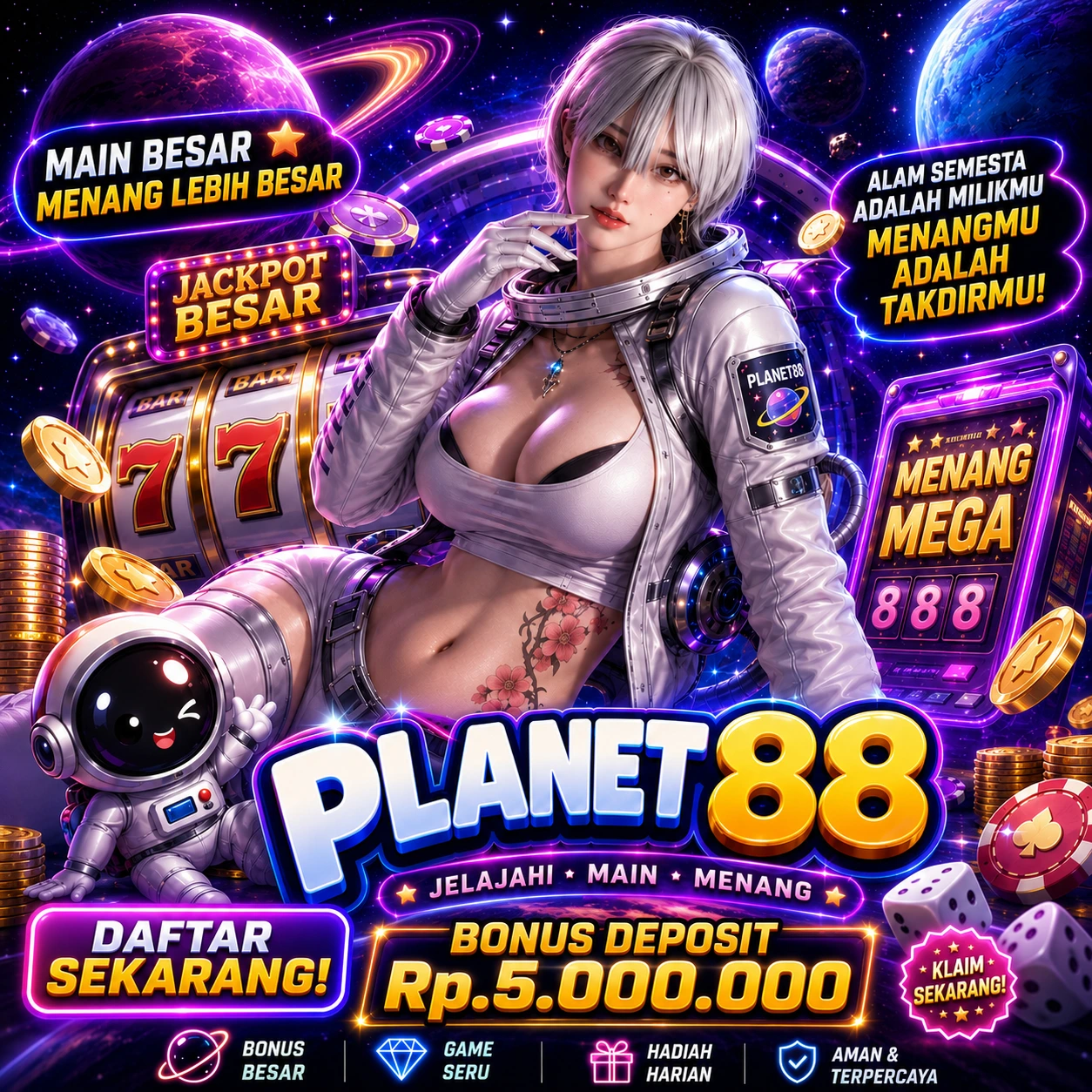 PLANET88 - Jalur Daftar Resmi Akun VVIP Permainan Online